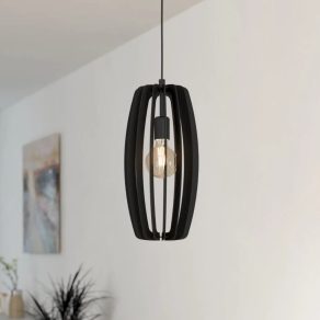   Lampă suspendată cu lamele, 26 cm - Bajazzara Eglo 900504, cu soclu 1xE27, 220-240 V