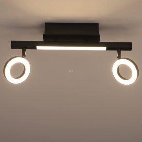 Spot LED 6,4 W, alb cald, negru - Cardillio Eglo 900514