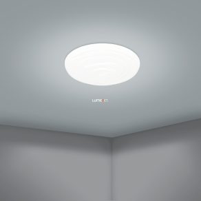   Lampă LED de tavan cu telecomandă 20,8 W, alb rece-cald, culoare albă - Battistona Eglo 900606