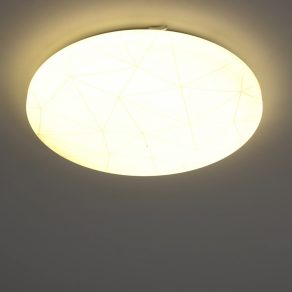   Lampă LED pentru tavan 19,5 W, alb cald, culoare alb-auriu - Rende Eglo 900612