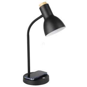   Lampă LED de birou cu încărcător QI încorporat, 45 cm, comutator tactil - Veradal, 720 lm, 3000 K, luminozitate reglabilă, 3 trepte de reglare a intensității luminoase, 5,5 W, 220-240 V