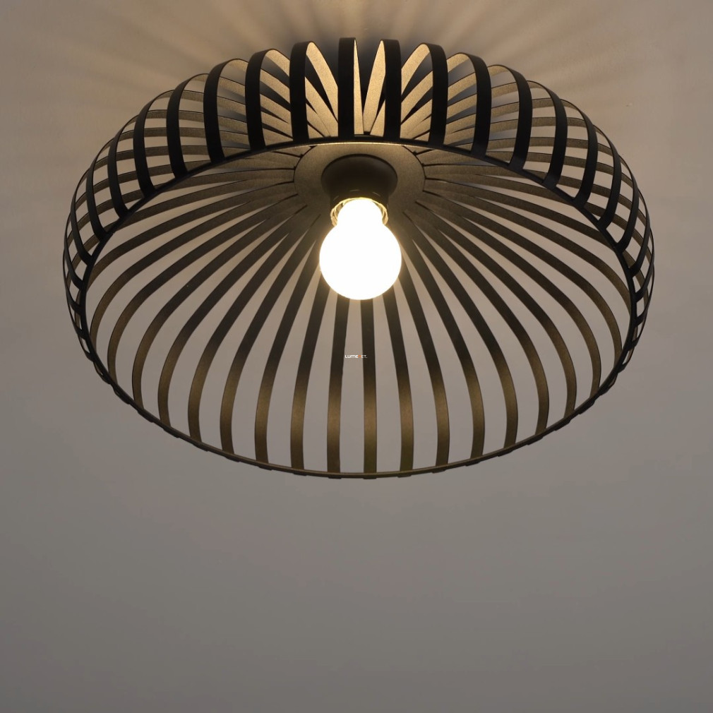 Lampa de tavan cu grilaj negru - Mogano 3 Eglo 900721