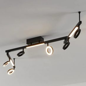   Spot LED în stil modern - Cardillio 1 Eglo 900839, 3840 lm, 3000 K, 6x3,2+3x3,3 W, 220-240 V