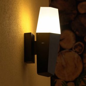 Aplică de exterior, alb-negru - Farindola Eglo 900682