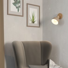 Aplică de perete de culoare nisipiu - Arrecife Eglo 900711