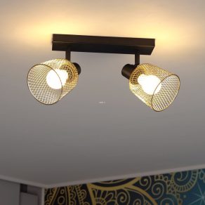   Lampă spot cu 2 socluri în culoarea auriu - Coslada Eglo 900694
