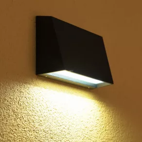   Lampă LED reglabilă pentru exterior, 9,5 W, alb rece, negru - Spongano Eglo 900887