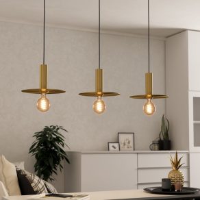 Lampă suspendată cu 3 socluri - Escandell Eglo 900732