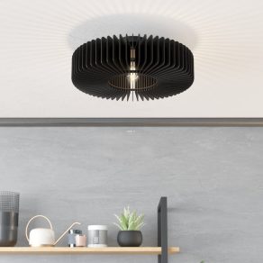 Lampă de tavan cu panouri din lemn - Palombaia Eglo 900831