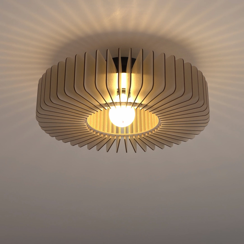Lampa de tavan în ambalaj descompus, culoare gri voal (Palombaia)