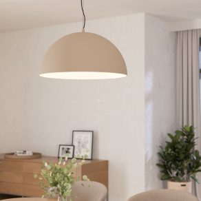   Lampă suspendată de culoare nisipiu - Gaetano 1 Eglo 900696