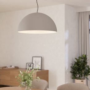Lampă suspendată, culoare gri - Gaetano 1 Eglo 900697
