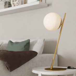   Lampă de masă modernă în culoarea auriu, 56 cm - Rondo 4 Eglo 900868, cu soclu 1xE27