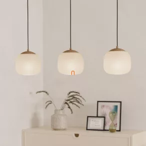   Lampă suspendată în culoarea lacului - Cominio Eglo 900894