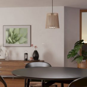 Lampă suspendată, lemn - Fattoria Eglo 900902