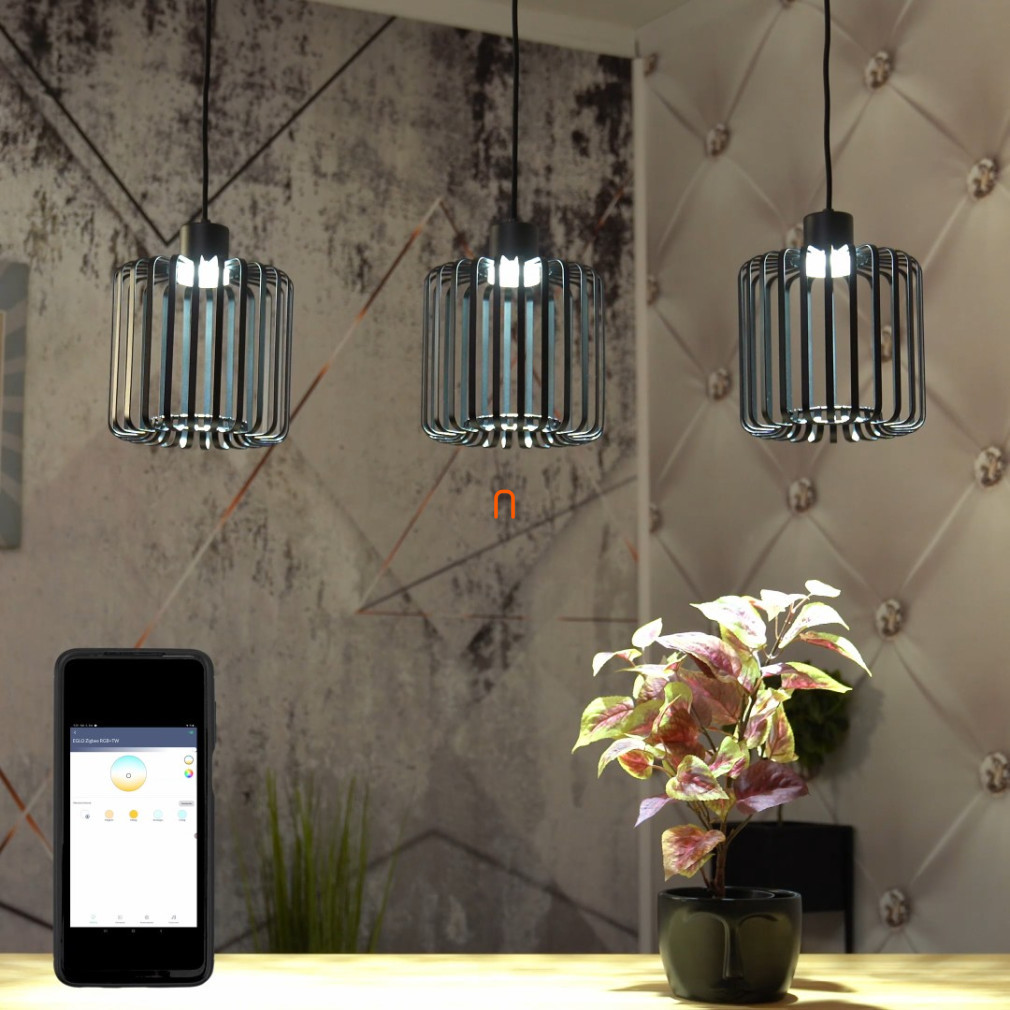 Lampa LED suspendată inteligentă - Ginestrone-Z-RGBW Eglo 900724