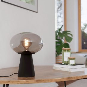   Lampă de masă din sticlă cu bază, 32 cm - Madonnina Eglo 900946, cu soclu 1xE27