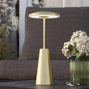   Lampă LED de masă reglabilă, 28 cm, comutator tactil, priză USB - Piccola Eglo 900923, 270 lm, 2400/3000/4000K, temperatură de culoare și luminozitate reglabile, 2,8 W, 5 V, IP54