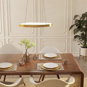 Lampă modernă suspendată cu LED - Vallerosa Eglo 900917