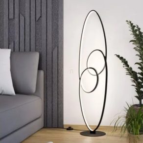   Lampă de podea minimalistă cu LED, 120,5 cm - Gianella Eglo 901015, 4400 lm, 3000 K, 38 W, 220-240 V, IP20