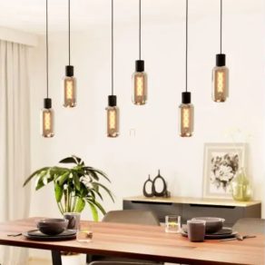   Lampă suspendată Loft - Maione Eglo 901006, cu soclu 6xE27, 220-240 V