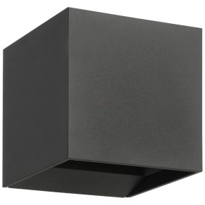   Lampă LED de exterior pentru perete, culoare antracit - Calpino 3 Eglo 901065, 840 lm, 3000 K, 2x2,8 W, 220-240 V, IP54