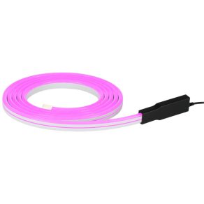   Bandă LED inteligentă pentru exterior, 5 m - Flatneon Z Eglo 901092, 3200 lm, 3000-6500 K+RGB, temperatură de culoare reglabilă, controlabilă prin aplicație, Bluetooth, ZIgbee, 24 W, 220-240 V, IP44