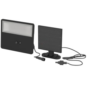   Lampă LED exterioară cu senzor de mișcare, alimentată cu energie solară, pentru montare pe perete - Panettieri Eglo 901085, 860 lm, 4000 K, 6,7 W, 3,7 V, IP44