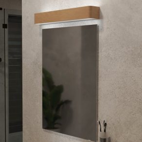 Aplică pentru baie, efect lemn - Sania 6 Eglo 901102