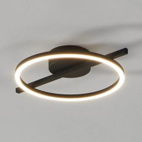   Lampă LED de tavan cu telecomandă - Amandolo Eglo 901113, 1900 lm, 2700-6500 K+RGB, temperatură și culoare reglabile, 17 W, 220-240 V