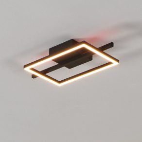   Lampă LED de tavan cu telecomandă - Amandolo Eglo 901115, 1900 lm, 2700-6500 K+RGB, temperatură și culoare reglabile, 17 W, 220-240 V