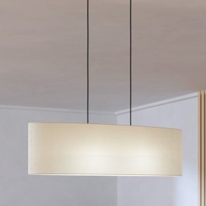   Lampă suspendată din material textil - Febres Eglo 901261, cu soclu 2xE27, 220-240 V