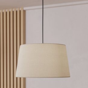   Lampă suspendată din material textil, 35 cm - Febres Eglo 901262, cu soclu 1xE27, 220-240 V