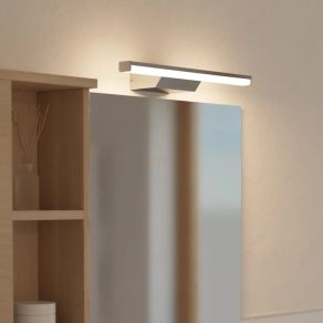   Lampă inteligentă cu LED pentru oglindă - Regello-Z Eglo 901288, 1350 lm, 2700-6500 K+RGB, temperatură și culoare reglabile, controlabilă prin aplicație, Bluetooth, Zigbee, 12 W, 220-240 V, IP44