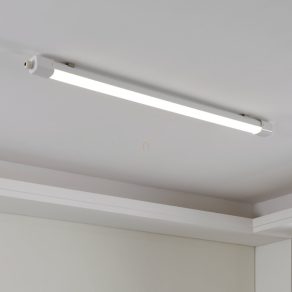   Lampă LED rezistentă la praf și umiditate, cu senzor de mișcare - Slim Sensor Eglo 901556, 5400 lm, 4000 K, 30 W, 220-240 V, IP65