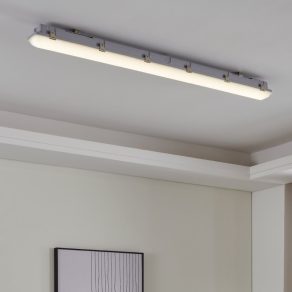   Lampă LED cu intensitate reglabilă, rezistentă la praf și vapori - Ammonia Eglo 901565, 7800 lm, 3000/4000/6500 K, temperatură de culoare reglabilă, 39 W, 220-240 V, IP69K