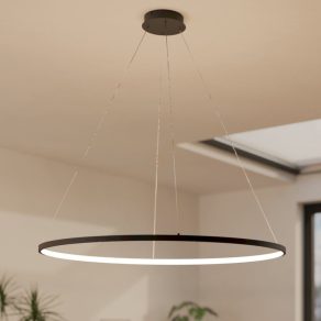   Lampă LED suspendată cu telecomandă - Parruta Eglo 901637, 4300 lm, 2700-6500 K, temperatură de culoare reglabilă, 40 W, 220-240 V