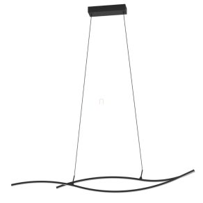   Lampă LED suspendată, negru - Grisolia Eglo 901207, 2500 lm, 4000 K, 20 W, 220-240 V