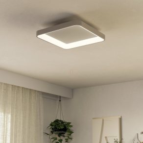   Lampă LED de tavan cu telecomandă - Loretello Eglo 901249, 1440 lm, 2700-6500 K, temperatură de culoare reglabilă, 12 W, 220-240 V