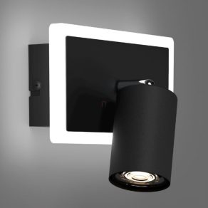   Spot LED de perete cu iluminare cadru - Rimbocchi 1 Eglo 901634, 850 lm, 3000 K, 7 W, 220-240 V