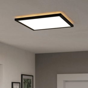   Lumină LED inteligentă pentru tavanul băii - Rovito-Z Eglo 901467, 2400 lm, 2700-6500 K+RGB, temperatură și culoare reglabile, controlabilă prin aplicație, Bluetooth, Zigbee, 17,6 W, 220-240 V, IP44