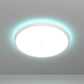   Lampă LED inteligentă pentru tavanul băii - Rovito-Z Eglo 901471, 1750 lm, 2700-6500 K+RGB, temperatură și culoare reglabile, controlabilă prin aplicație, Bluetooth, Zigbee, 13,9 W, 220-240 V, IP44