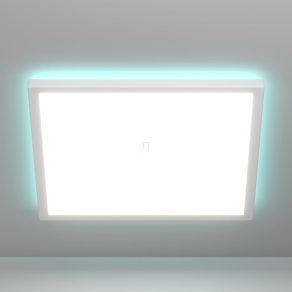   Lampă LED inteligentă pentru tavanul băii - Rovito-Z Eglo 901475, 2400 lm, 2700-6500 K+RGB, temperatură și culoare reglabile, controlabilă prin aplicație, Bluetooth, Zigbee, 17,6 W, 220-240 V, IP44
