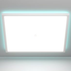   Lampă LED inteligentă pentru tavanul băii - Rovito-Z Eglo 901476, 2800 lm, 2700-6500 K+RGB, temperatură și culoare reglabile, controlabilă prin aplicație, Bluetooth, Zigbee, 17 W, 220-240 V, IP44
