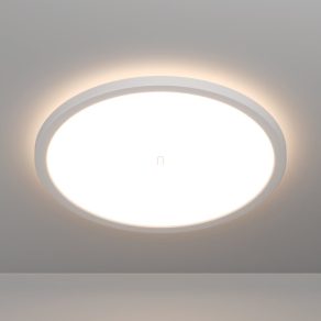   Lampă LED de tavan cu telecomandă pentru baie - Rovito-R Eglo 901458, 2300 lm, 2700-6500 K, temperatură de culoare reglabilă, 18,5 W, 220-240 V, IP44
