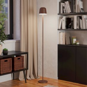   Lampă de podea cu LED și comutator tactil pentru exterior, 140 cm - Mannera-L Eglo 901751, 440 lm, 2400/3000/4000K, 4,3 W, IP54, 3,7 V