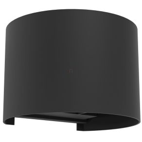   Lampă LED de exterior pentru perete, negru - Calpino 3 Eglo 901844, 840 lm, 3000 K, 2x2,8 W, 220-240 V, IP54