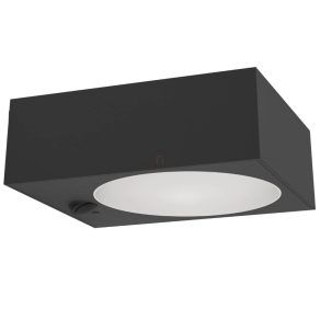   Lampă LED solară pentru exterior, montată pe perete, cu senzor de mișcare - Darfano Eglo 901914, 934 lm, 4000 K, 6,5 W, 3,7 V, IP54