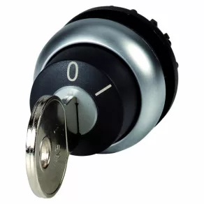   Comutator cu cheie Eaton, două poziții, blocare individuală ms2-ms20, m22-wrs-ms*-216890