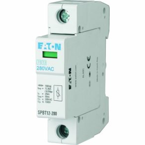   Dispozitiv de protecție împotriva descărcărilor electrice și supratensiunilor Eaton b+c, 12, 5 kA, spbt12-280/1-158306